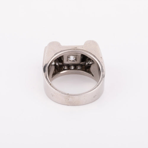 Bague Bague platine et diamant 58 Facettes