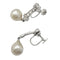 Boucles d'oreilles Boucles d'oreilles Mellerio dits Meller en or, platine, diamants et perles. 58 Facettes 31910
