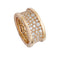 Bague 53 Bague Bulgari "B.Zero1" en or rose et diamants. 58 Facettes 31072