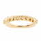 Bague 52 Bague Demi alliance Or jaune Diamant 58 Facettes 2686812CN