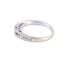 Bague BAGUE OR BLANC & DIAMANTS 58 Facettes BO/220060 NSS-STA