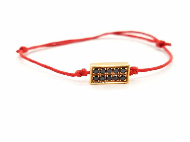 Bracelet Bracelet Cordon Or rose Diamant 58 Facettes 578825RV