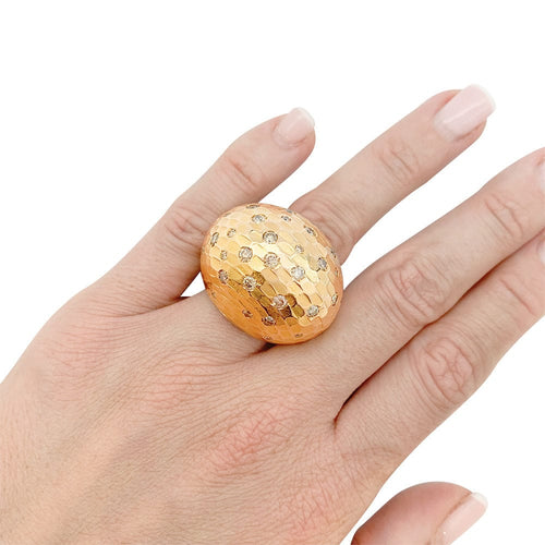 Bague 51 Bague Pomellato, "Duna", or rose. 58 Facettes 31431
