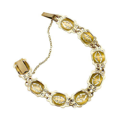 Bracelet Bracelet ancien en or jaune 58 Facettes 31203