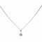 Collier Collier Chaîne + pendentif Or blanc Diamant 58 Facettes 578624CD