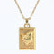 Pendentif Médaille Taureau or jaune 58 Facettes CVP44
