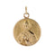 Pendentif Médaille Sainte Bernadette or jaune 58 Facettes CVP103