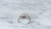 Bague Bague Art Deco diamants et rubis calibrés 58 Facettes