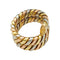 Bague 52 Bague Bulgari, "Tubogas", trois ors. 58 Facettes 31525