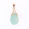 Pendentif Pendentif or et amazonite 58 Facettes 22-163B