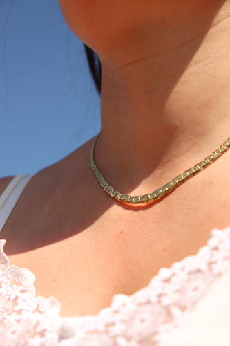 Collier Collier Maille haricot Or jaune 58 Facettes 2283961CN