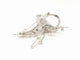 Broche Broche Vintage Or blanc Diamant 58 Facettes 807602CN