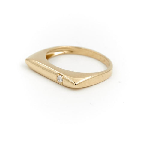 Bague 55 Bague Or jaune Diamant 58 Facettes 1907872CN