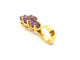 Pendentif Pendentif Or jaune Améthyste 58 Facettes 06582CD