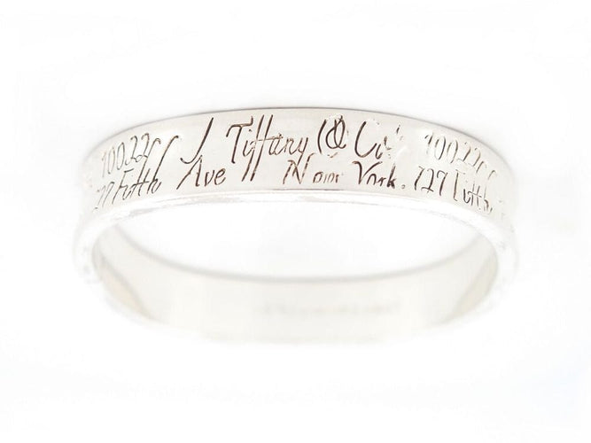 Bracelet vintage rare bracelet TIFFANY & CO  1997 en argent massif 58 Facettes 244092