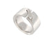 Bague 53 bague CHAUMET liens evidence gm t53 or blanc & diamants 58 Facettes 248600