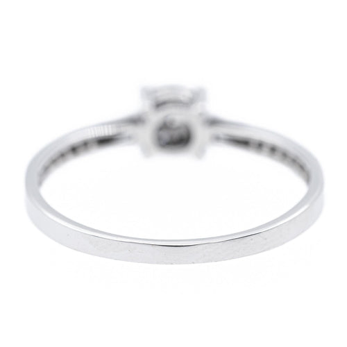 Bague 53 Bague Or blanc Diamant 58 Facettes 2295173CN