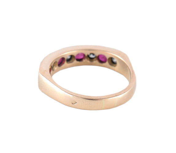 Bague BAGUE "INFINITY" DIAMANTS & RUBIS 58 Facettes BO/220097 NSS