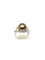 Bague Bague en or blanc, perle de Tahiti et diamants 58 Facettes
