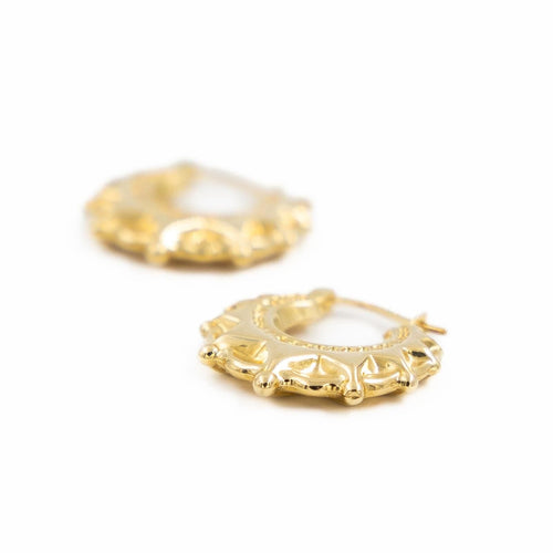 Boucles d'oreilles Boucles d'oreilles Créoles Or jaune 58 Facettes 2218824CN