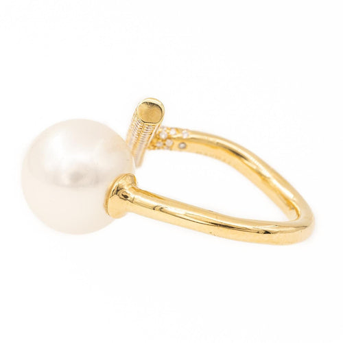 Bague 54 Bague Cocktail Or jaune Diamant 58 Facettes 1480251CN