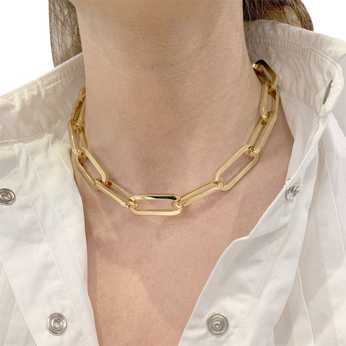 Collier Collier Dinh Van, "Maillon", or jaune. 58 Facettes 32579