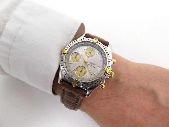 Montre vintage montre BREITLING chronomat b13048 automatique 40 mm chronographe 58 Facettes 252698