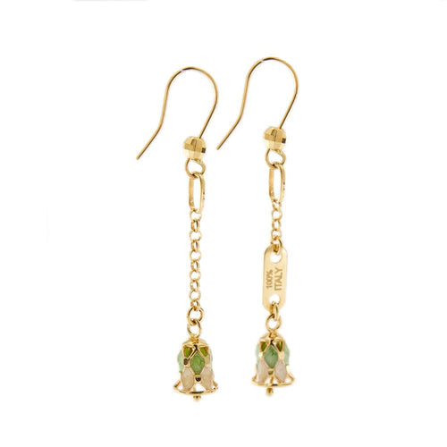 Boucles d'oreilles Boucles d'oreilles pendantes clochettes 58 Facettes 29594