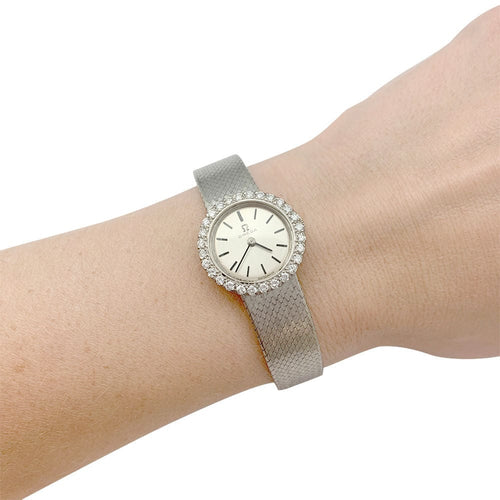 Montre Montre Omega or blanc et diamants. 58 Facettes 31318