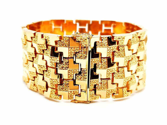 Bracelet Bracelet Manchette Or jaune 58 Facettes 1186416CN