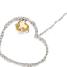 Collier Collier Coeur diamants et citrine 58 Facettes 28512