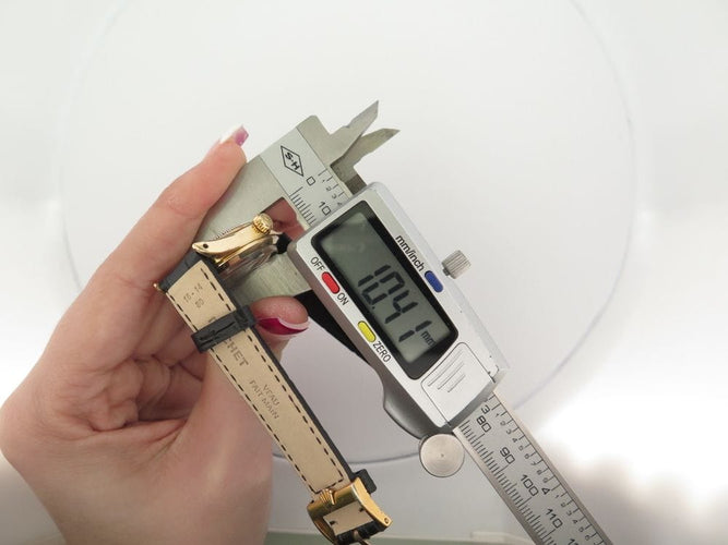 Montre vintage montre ROLEX oysterdate precision 29 mm mecanique plaque or & cuir 58 Facettes 247061