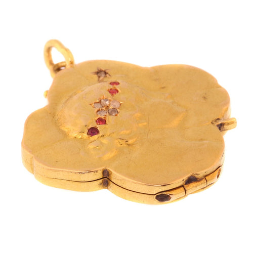 Pendentif Médaillon en or 58 Facettes 11265-0017