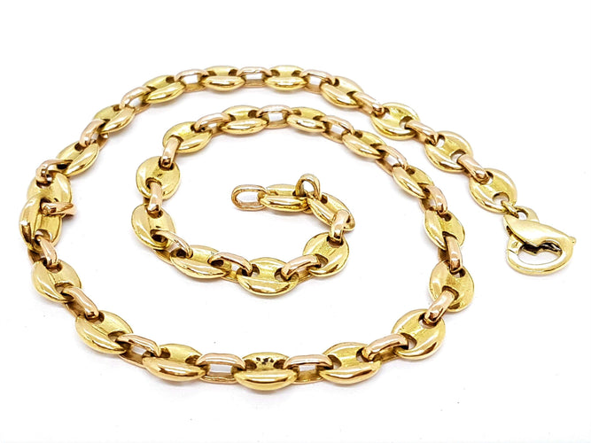 Collier Collier Maille Or rose 58 Facettes 05605CD