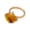 Bague 50 Bague Pomellato "Veleno" or rose et citrine. 58 Facettes 31400