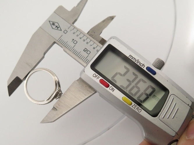 Bague 53 bague DE BEERS solitaire caress platine diamants 0.44ct 58 Facettes 255724