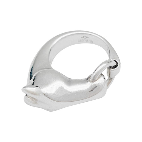 Bague 50 Bague Hermès, "Galop", argent. 58 Facettes 31617