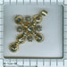 Pendentif Pendentif croix en or, diamants 58 Facettes 18248-0024