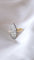Bague Bague Marquise diamants sur or et argent 58 Facettes