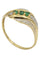 Bague 53 BAGUE MODERNE ÉMERAUDES 58 Facettes 052241