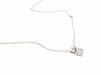 Collier Collier Chaîne + pendentif Or blanc Diamant 58 Facettes 579137RV