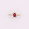 Bague Bague Marguerite Rubis Diamants 58 Facettes