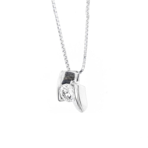 Collier Collier solitaire diamant 0,45 ct 58 Facettes 11146