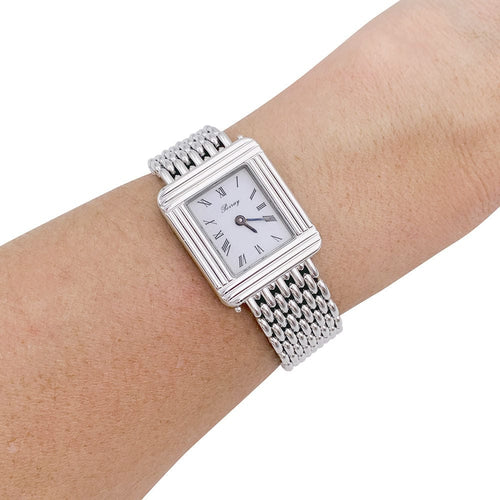 Montre Montre Poiray, "Ma Première", acier. 58 Facettes 32620