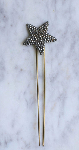 Accessoire Peigne ancien étoile pointe d'acier 58 Facettes