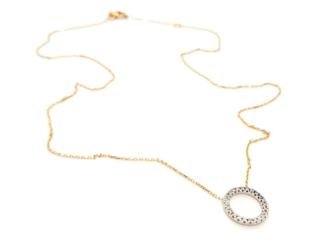 Collier Collier Graphique Or blanc Diamant 58 Facettes 579188RV