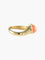 Bague Or Jaune / Corail / 46 BAGUE VAN CLEEF & ARPELS CORAIL & OR 58 Facettes BO/220006 STA