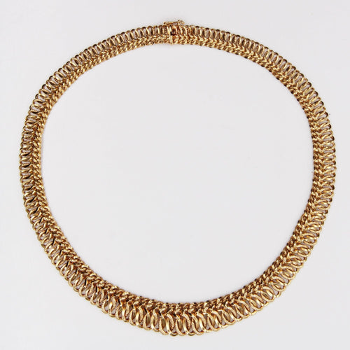 Collier Collier occasion or jaune 58 Facettes CVCO19