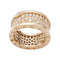 Bague 53 Bague Bulgari "B.Zero1" en or rose et diamants. 58 Facettes 31072