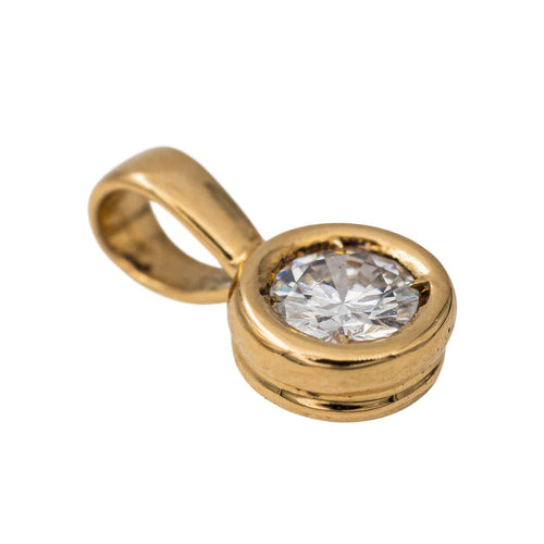 Pendentif Pendentif Or jaune Diamant 58 Facettes 2638300CN